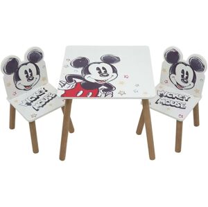 BHome Dětský stůl s židlemi MICKEY MOUSE