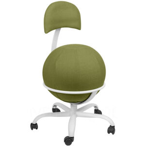 EC-OFFIX balónová židle AIR SEATING zelená, bez područek