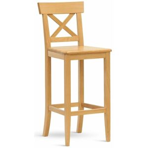 STIMA Barová židle HOKER bar dub masiv