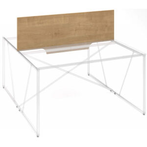 LENZA Dělicí panel pro dvoumístné stoly ProX 118x1,8x50,4