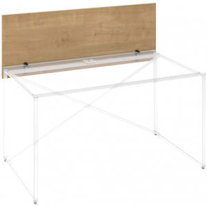 LENZA Dělicí panel pro jednomístné stoly ProX 138x1,8x50,4