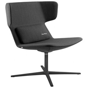 LD SEATING Designové křeslo FLEXI LOUNGE,FL-L-N1, kříž černý