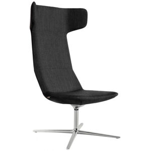 LD SEATING Designové křeslo FLEXI LOUNGE,FL-XL-N6 hliník leštěný