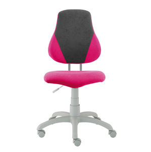 ALBA dětská rostoucí židle FUXO V-line růžovo-šedá SKLADOVÁ