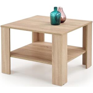 HALMAR Dřevěný konferenční stolek Kwadro kwadrat dub sonoma