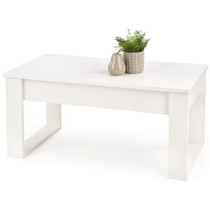 HALMAR Dřevěný konferenční stolek NEA bílý