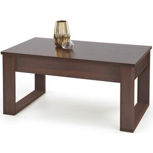 HALMAR Dřevěný konferenční stolek NEA tmavý ořech