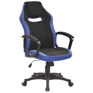 SIGNAL herní židle CAMARO černo-modrá