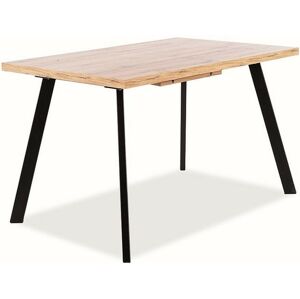 SIGNAL Jídelní rozkládací stůl Brick dub artisan 120-160 cm