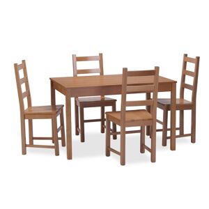 MI-KO Jídelní set stůl GASTRO / židle RUSTICA olše