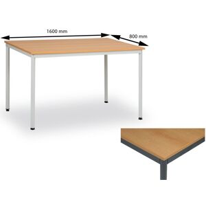 KOVO PRAKTIK Jídelní stůl 160 x 80 cm deska buk