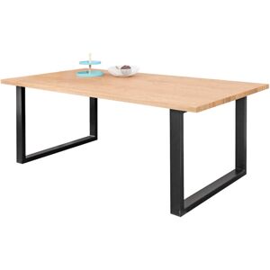 MEBLE PYKA Jídelní stůl MATIN s deskou v celku 90-140 cm