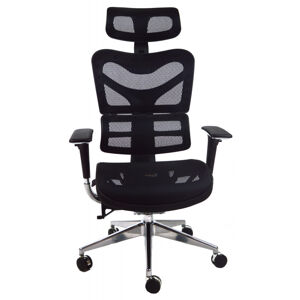 MERCURY kancelářská židle ARIES JNS-701, černá W-11