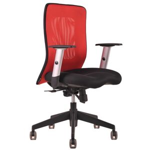 OFFICE PRO kancelářská židle CALYPSO červeno-černá