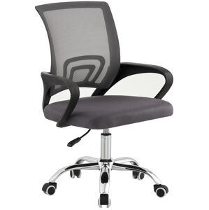 TEMPO KONDELA Kancelářská židle DEX 4 NEW šedá/ černá