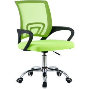 TEMPO KONDELA Kancelářská židle DEX 4 NEW zelená/ černá