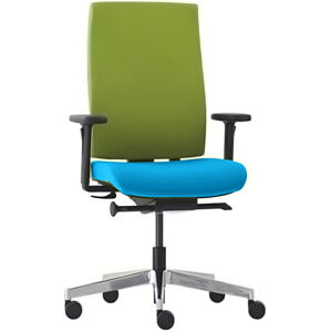 RIM kancelářská židle FLASH FL 745 zeleno-modrá SKLADOVÁ