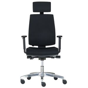 ALBA kancelářská židle JOB s PDH, BLACK 27