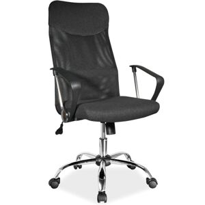 SIGNAL kancelářská židle Q-025 černá 2 látková