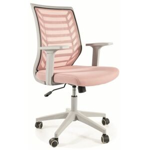 SIGNAL Kancelářská židle Q-320 růžová