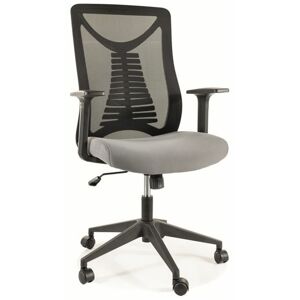 SIGNAL Kancelářská židle Q-330 černá/šedá