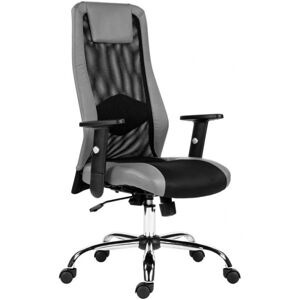 MERCURY Kancelářská židle SANDER šedý