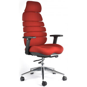 MERCURY kancelářská židle SPINE červená s PDH, č.AOJ1714s