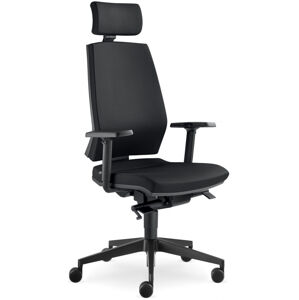 LD SEATING Kancelářská židle STREAM 280-SYS s PDH, černá skladová