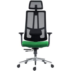 SEGO kancelářská židle STRETCH - sedák zelený