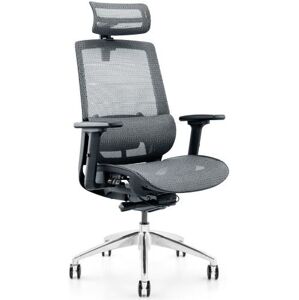 MERCURY Kancelářská židle TERRA JNS-103A, šedá