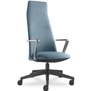 LD SEATING Kancelářské křeslo MELODY DESIGN 795-FR,F40-N1, kříž hliník černý