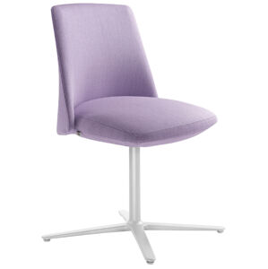 LD SEATING Konferenční křeslo MELODY DESIGN 770,F25-N0, kříž hliník bílý