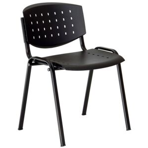 ALBA konferenční plastová židle LAYER černá