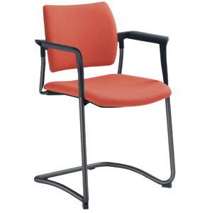 LD SEATING konferenční židle DREAM 130-Z-N1,BR, kostra černá