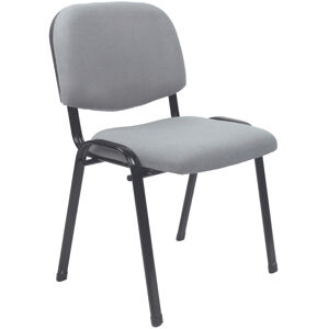 TEMPO KONDELA Konferenční židle ISO 2 NEW, šedá