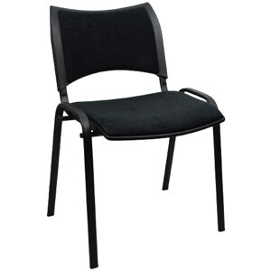 ALBA konferenční židle SMART čalouněná černá