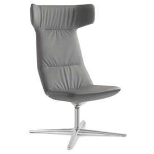 LD SEATING Designové křeslo FLEXI LOUNGE,FL-XL-N0, kříž bílý