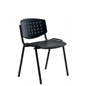 ALBA konferenční plastová židle LAYER, BLACK 27