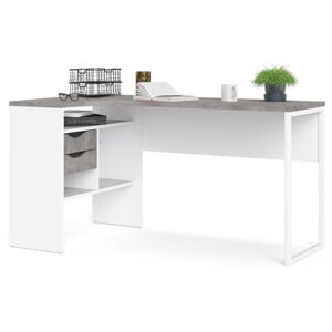 FALCO psací stůl Felix 118 beton-bílá