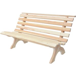 ROJAPLAST RETRO dřevěná lavice - přírodní