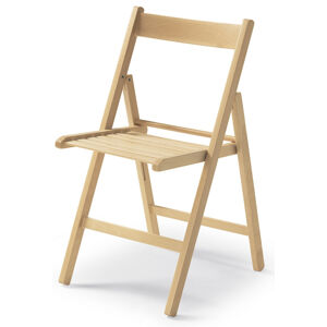 MERCURY skládací židle SMART přírodní