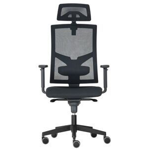 ALBA kancelářská židle GAME ŠÉF s 3D PDH, BLACK 27
