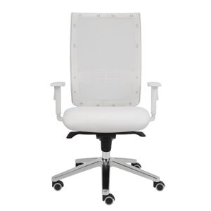 ALBA kancelářská židle KENT SÍŤ, SYNCHRO bílá konstrukce