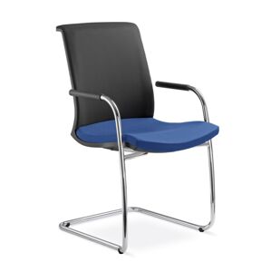 LD SEATING Konferenční židle LYRA NET 204-Z-N2, kostra šedá