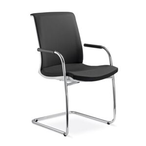 LD SEATING Konferenční židle LYRA NET 214-Z-N4, kostra chrom