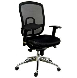 ANTARES kancelářská židle OKLAHOMA černá bez podhlavníku